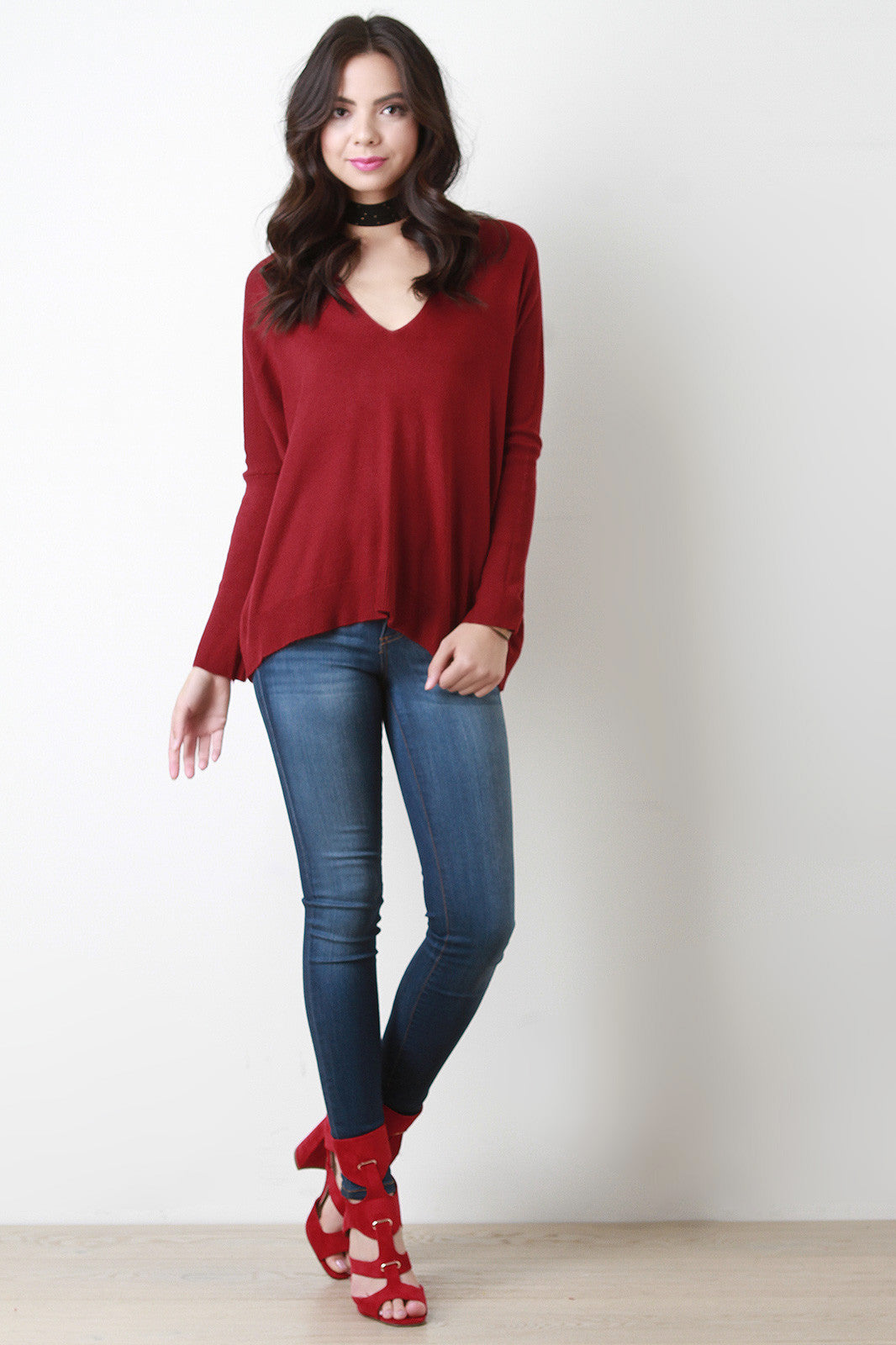 Boxy Soft Knit Dolman Top
