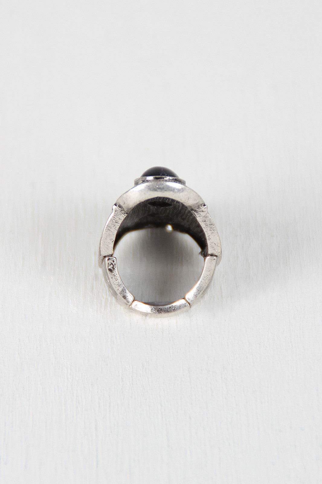 Three Stone Elastic Armor Ring