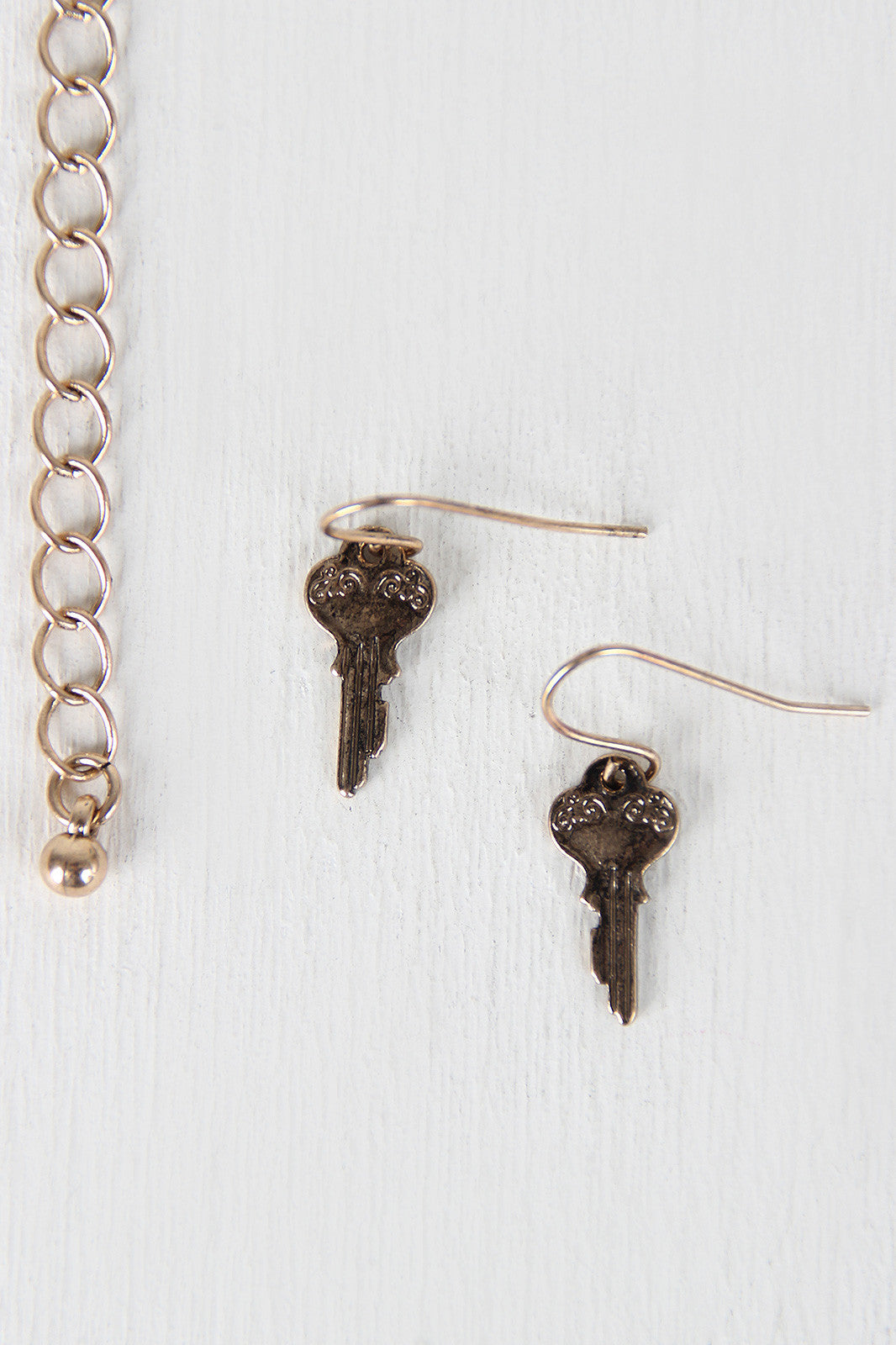 Blessed Key Necklace Set