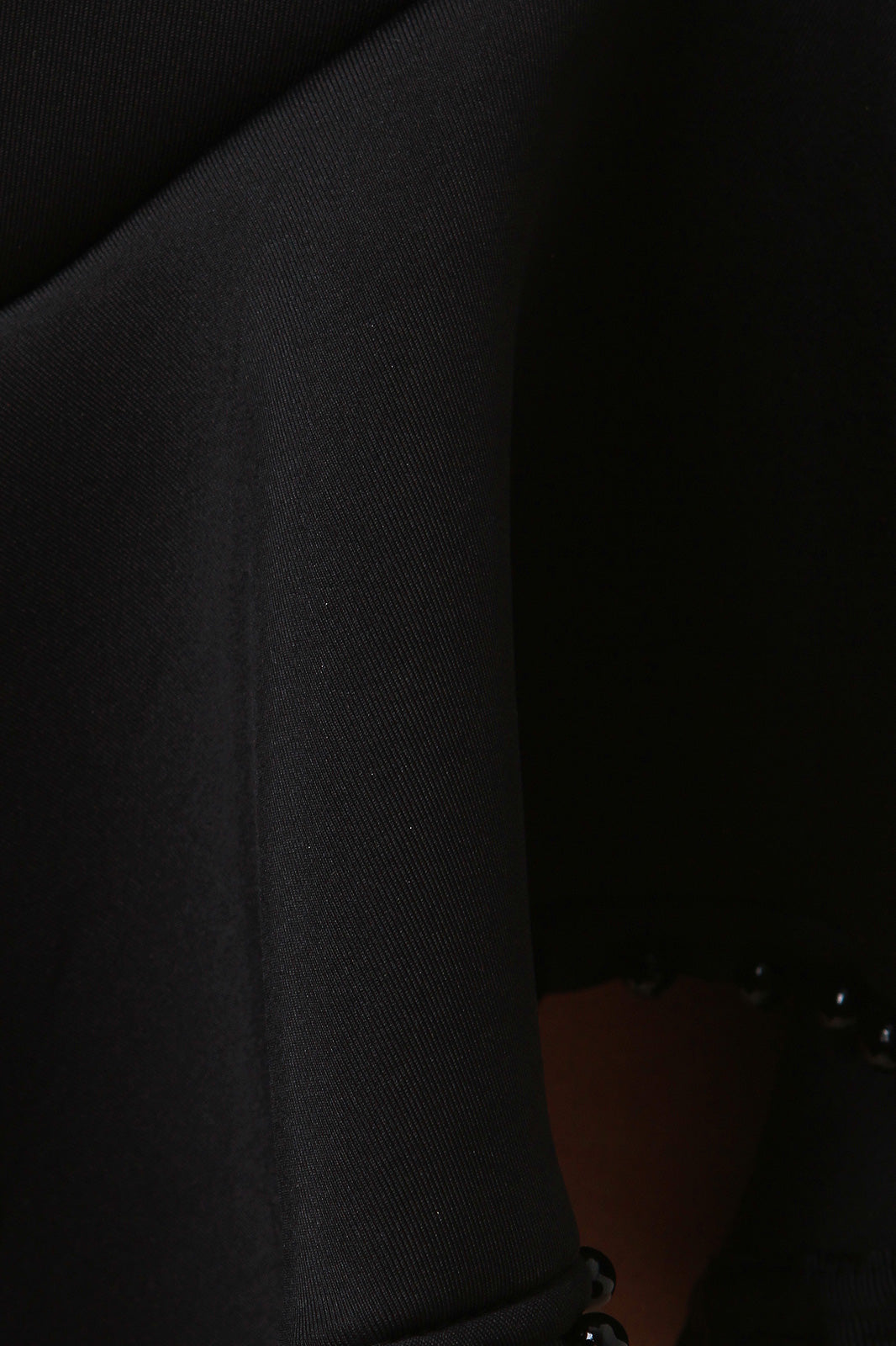 Beaded Ruffle Asymmetrical Top