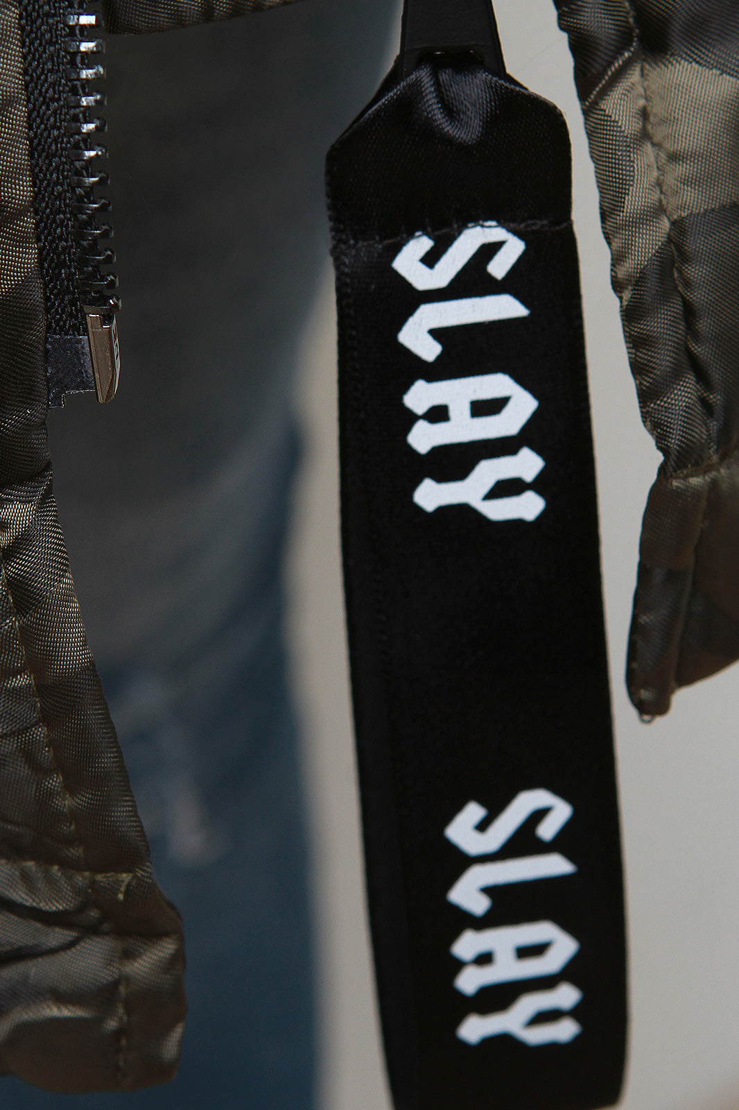 Camouflage Hooded Puffer Parka