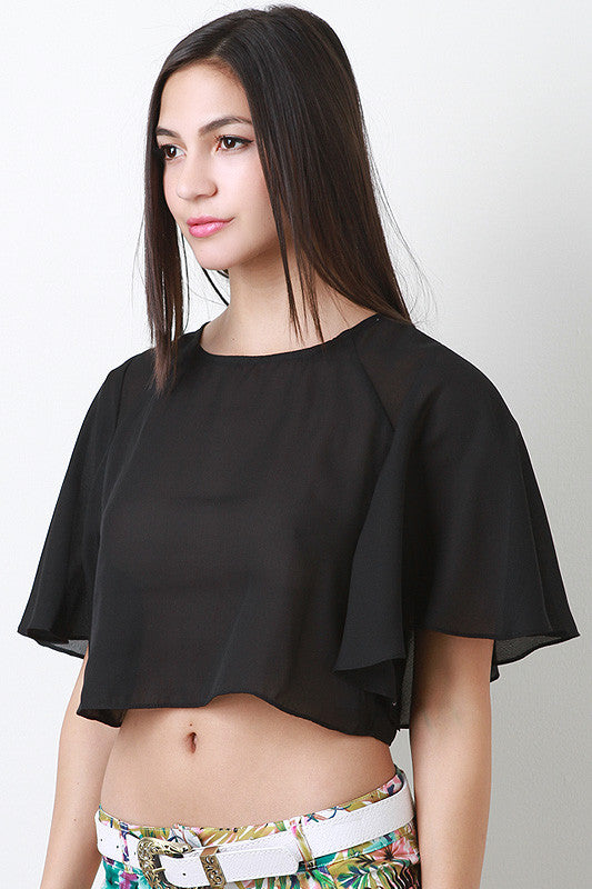 Solid Cape Top