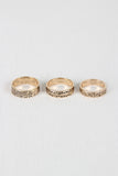 Tribal Patterns Ring Set
