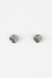 Glossy Square Clip Earrings