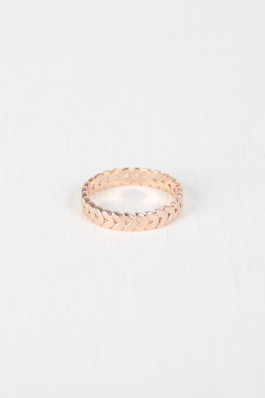 Leaf Band Ring