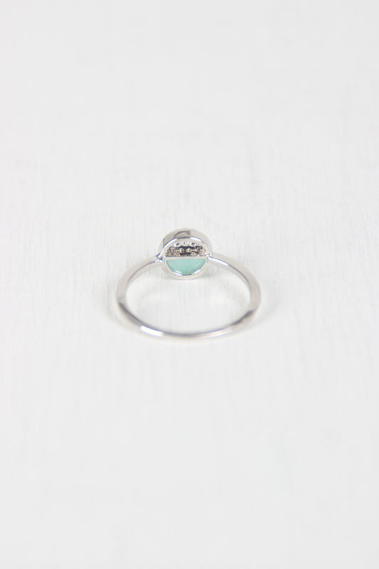 Half And Half Circle Ring