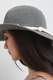 Braided Tie Straw Summer Hat