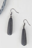 Wood and Leather Tassel Pendant Necklace