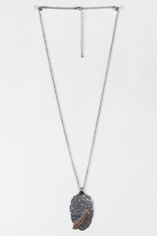 Strength Arrowhead Pendant Necklace Set