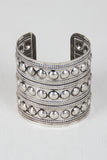 Circle Stud Metal Cuff