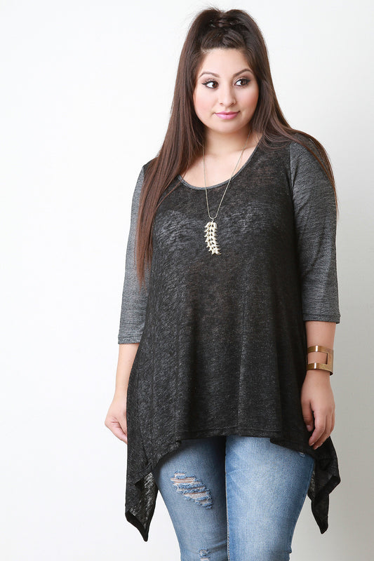 Shimmer Sharkbite Baseball Top