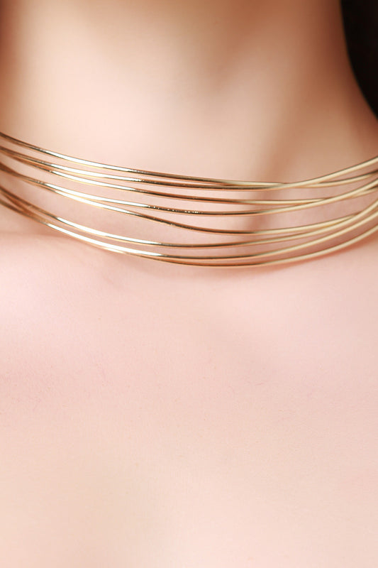 Wire Choker Necklace