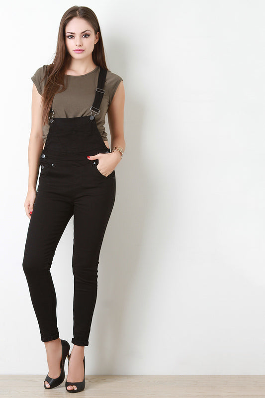 Taper Legs Overalls