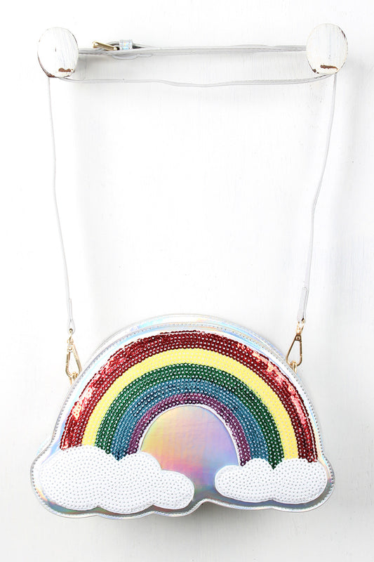 Sequin Over The Rainbow Mini Bag