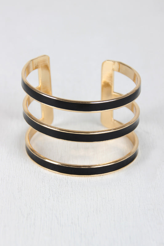 Open Stripe Cuff