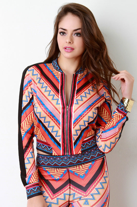 Native American Mesh Long Sleeves Jacket