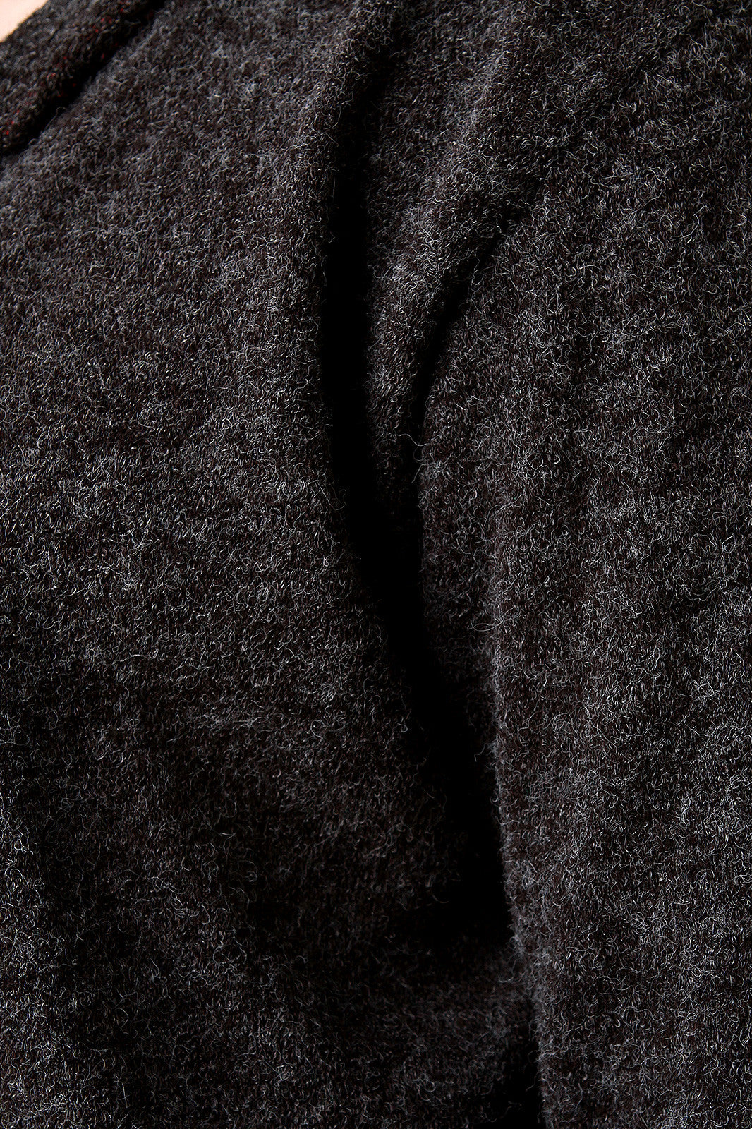 Brushed Loose Knit Hooded Longline Cardigan