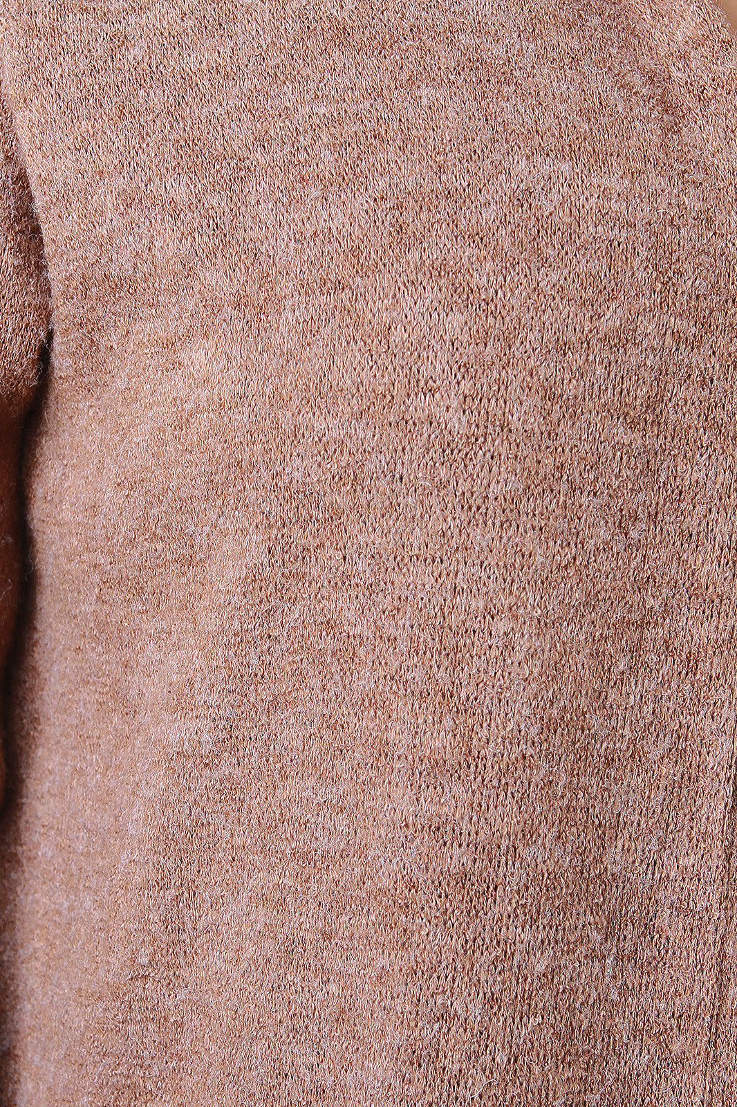 Brushed Loose Knit Hooded Longline Cardigan