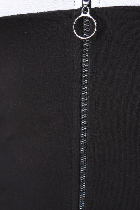 Sporty Tracksuit Maxi Dress