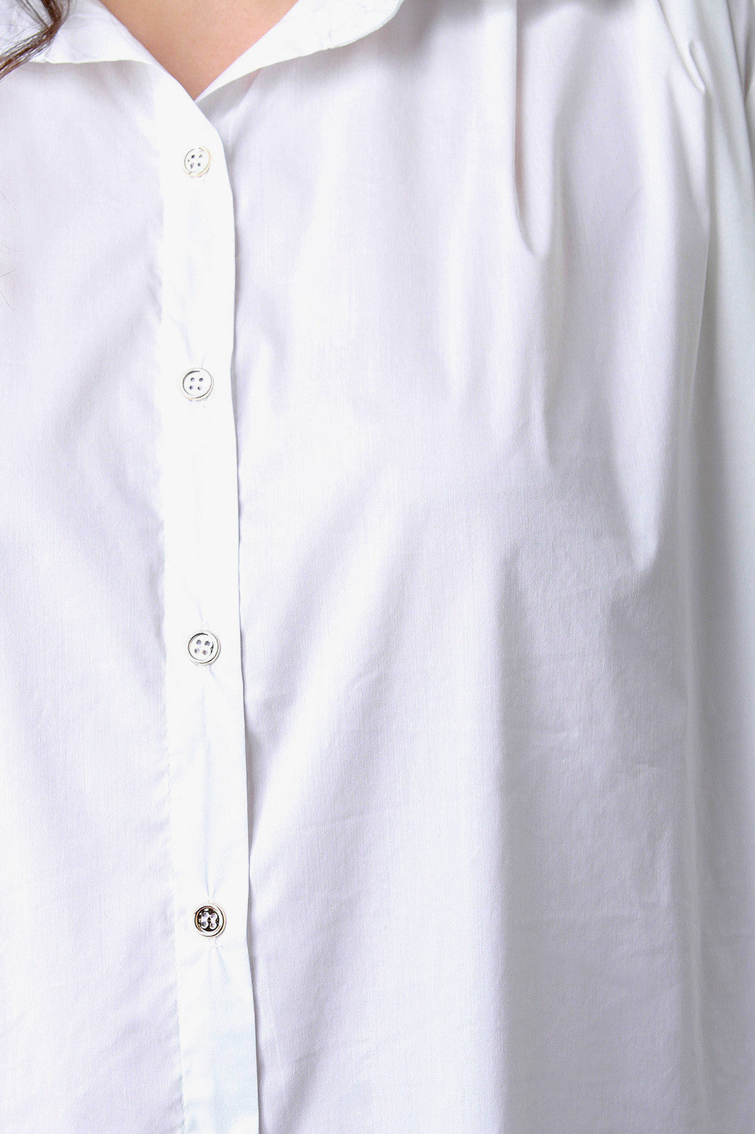 Button-Up Long Sleeve Shirt Dress