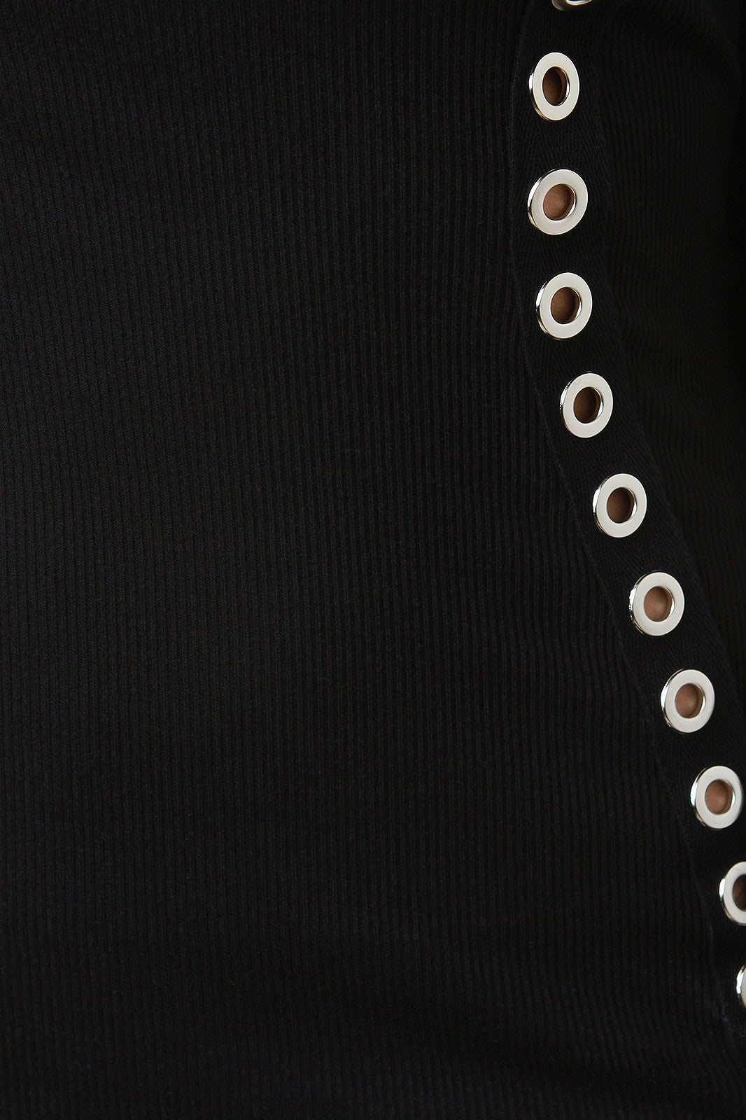 Bodycon Eyelet Long Sleeve Midi Dress