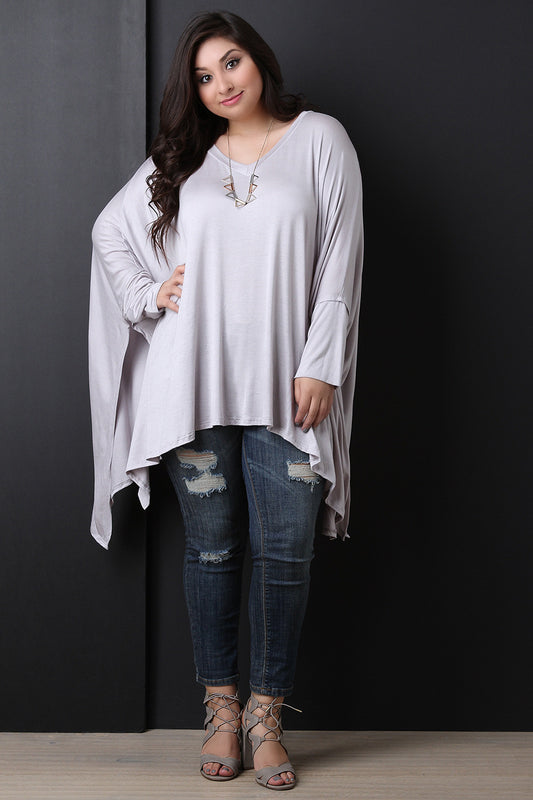Sharkbite Long Dolman Sleeve Top