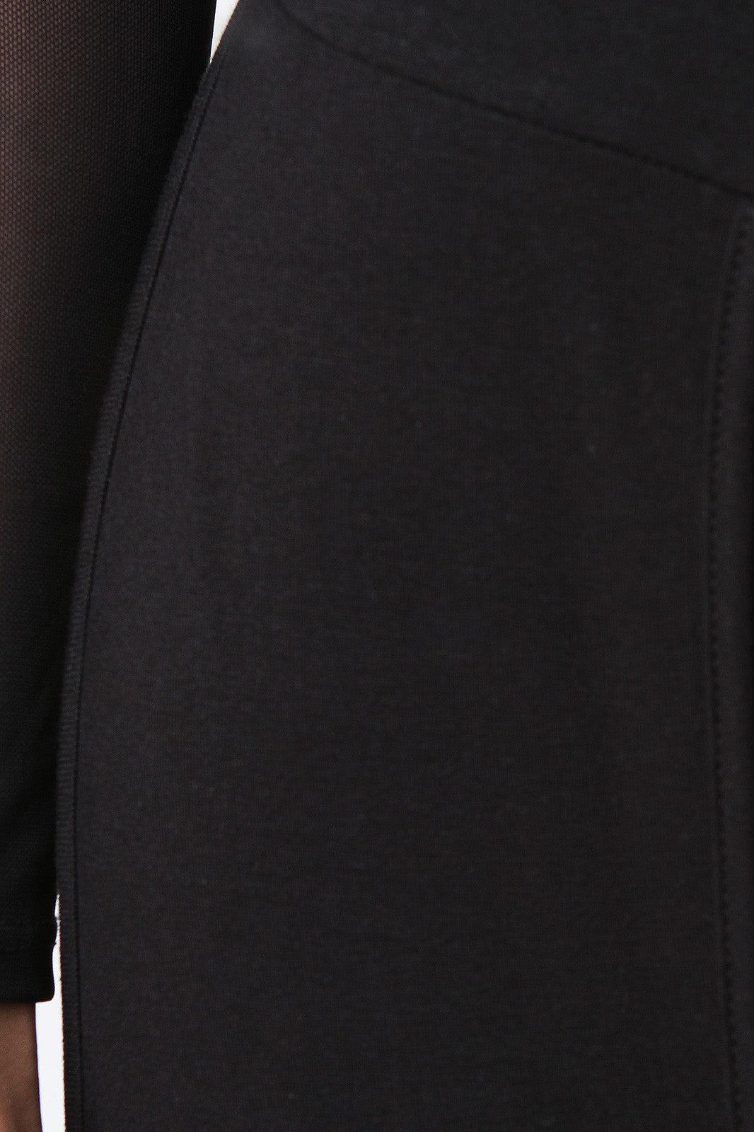 High Waisted Cutout Chap Leggings