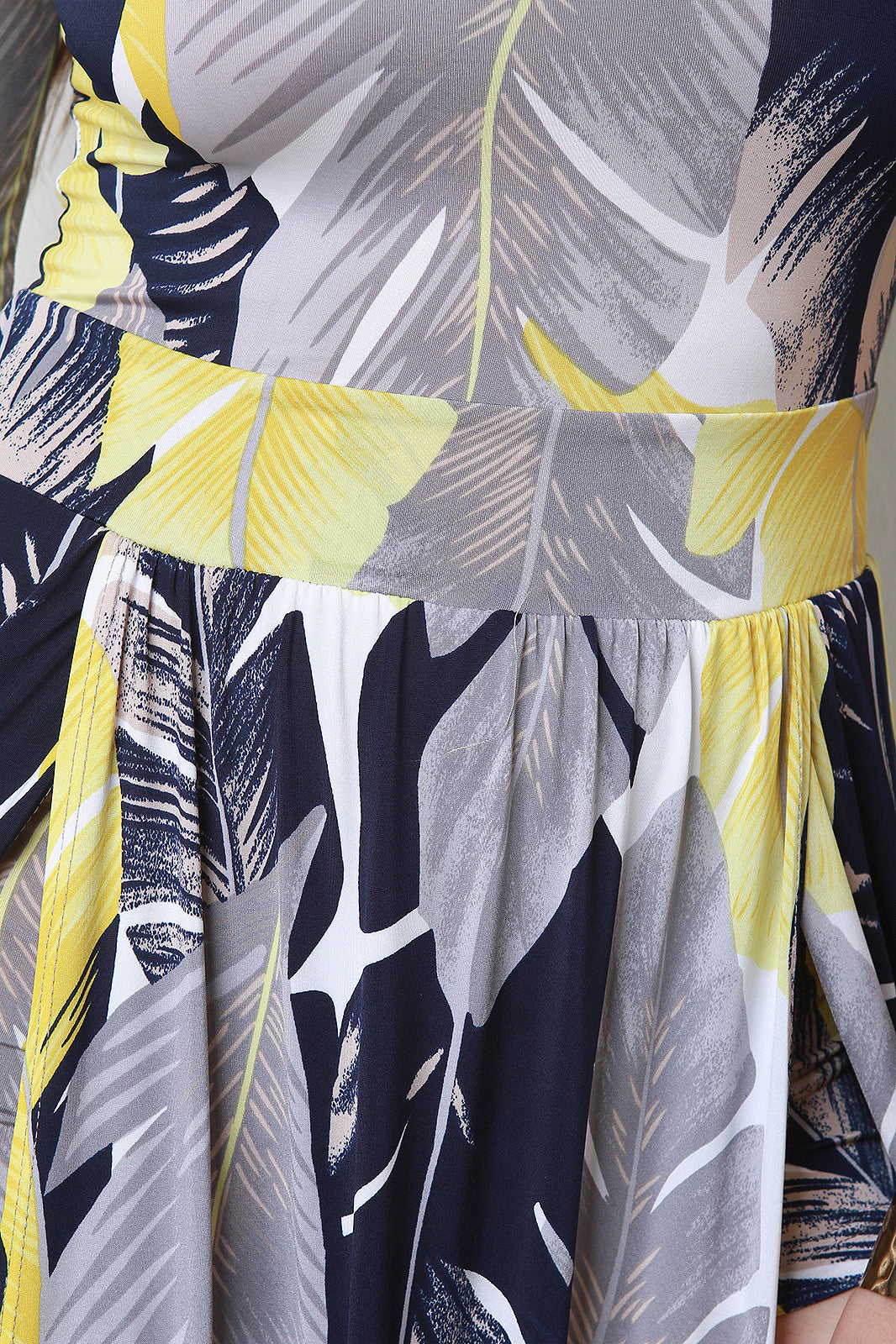 Bardot Feather Front Slit Romper Maxi Dress