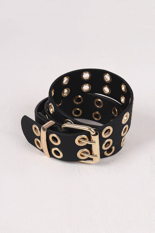 Double Row Eyelet Belt