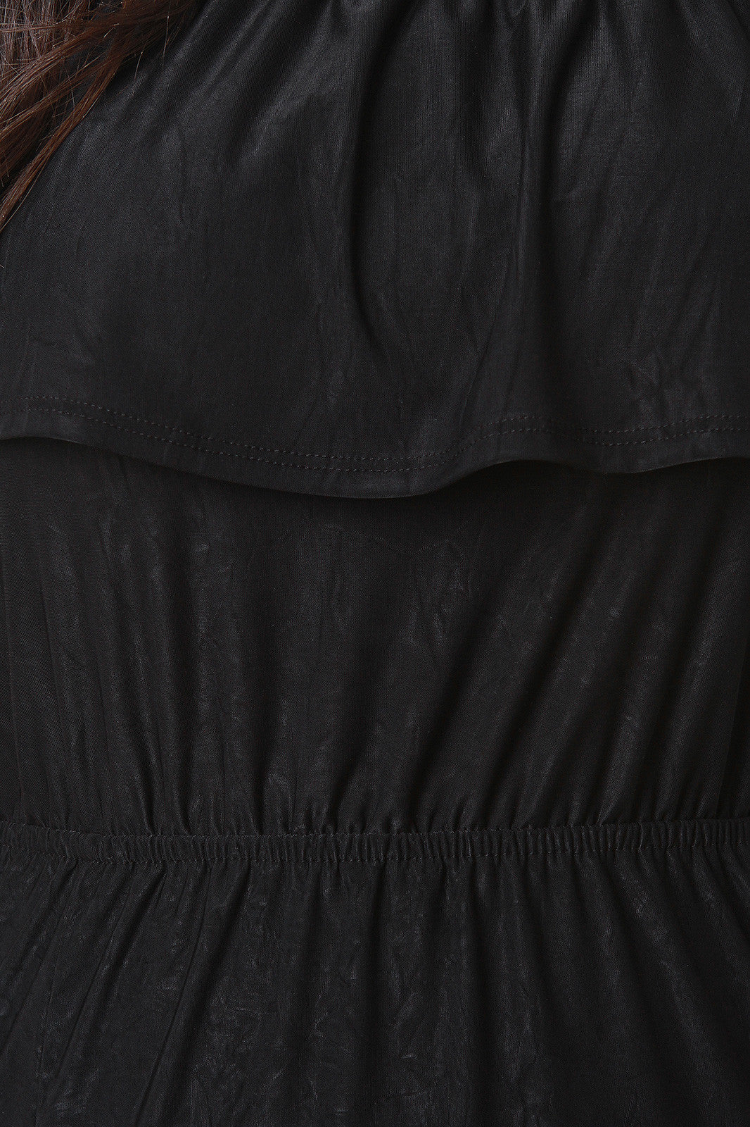 Bardot Ruffled Tiered Double Slit Maxi Dress