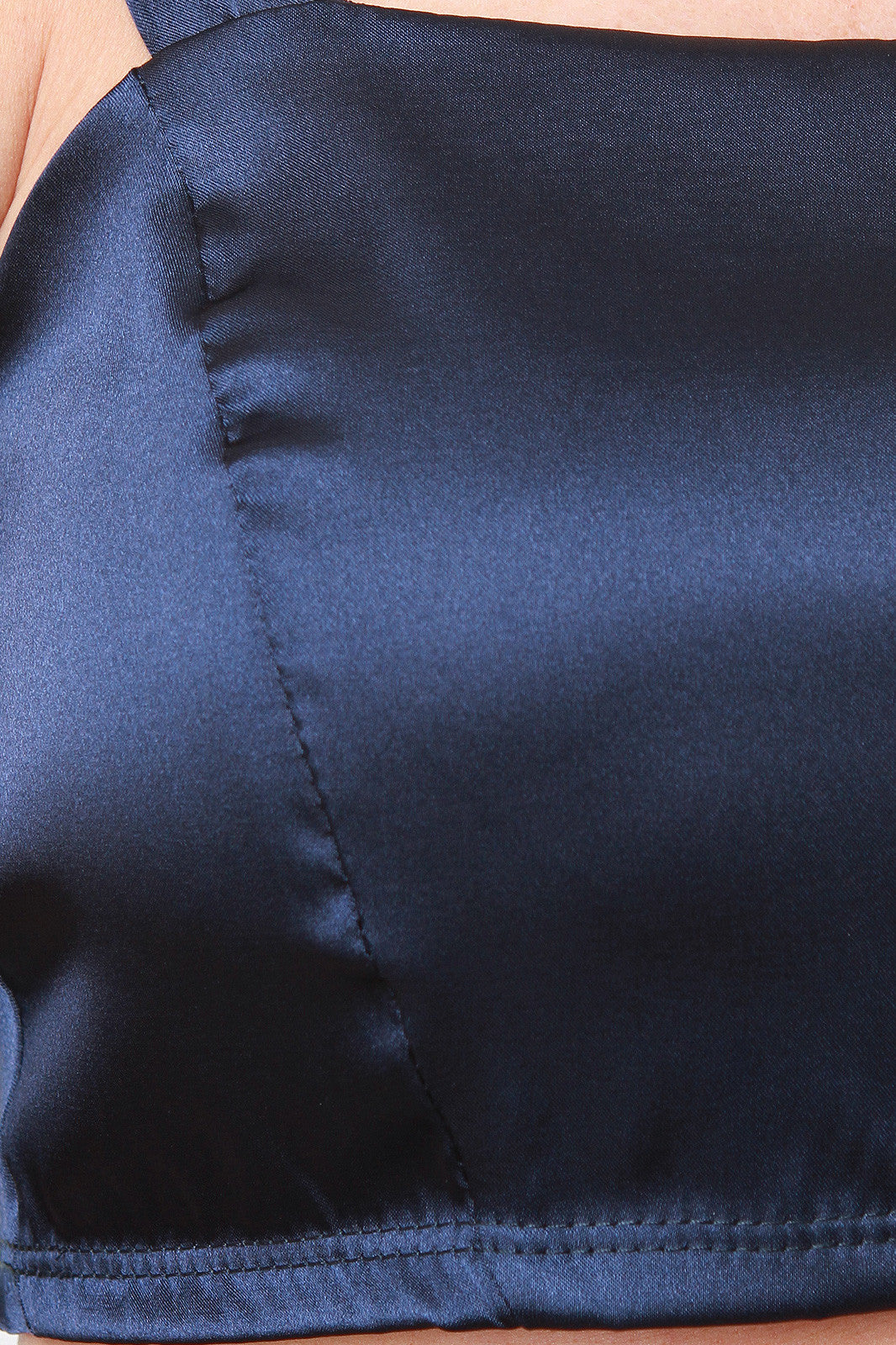 Charmeuse Flare Ruffle Pants With Crop Top Set