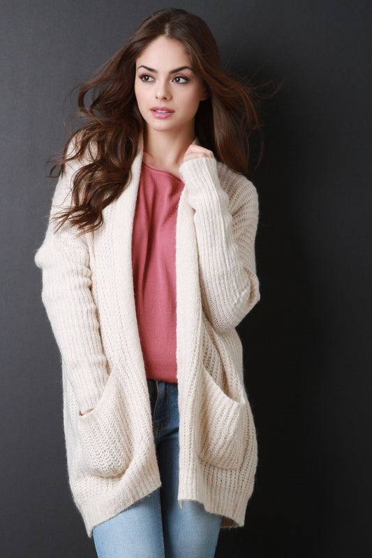 Cozy Chunky Knit Longline Cardigan